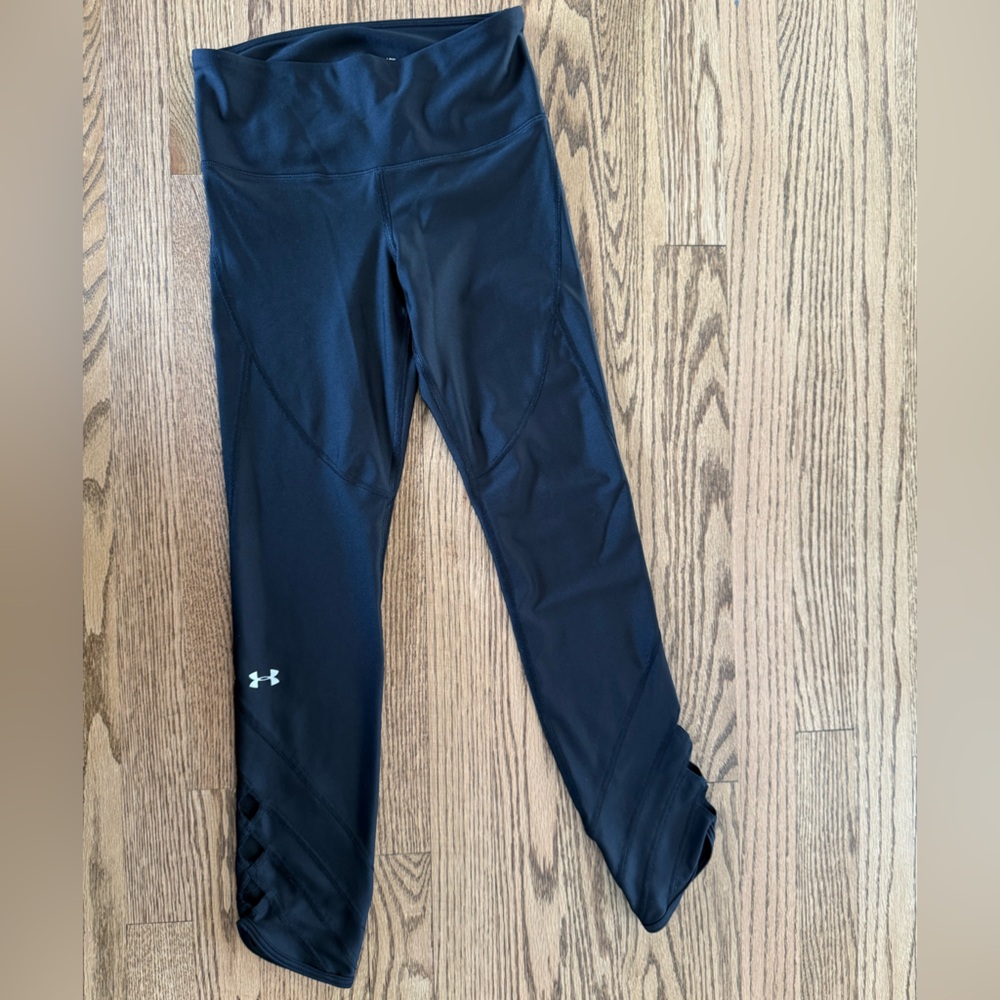 Under Armour Black Leggings Athletic Wear